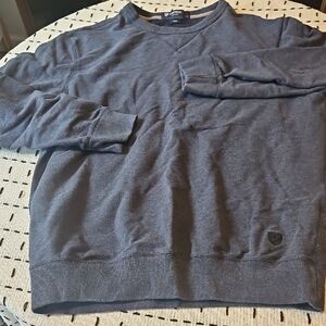 Cremieux Classics Men's Blue Crew Neck Sweater